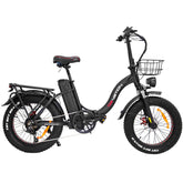 Electric Bike DrveTion CT20 - 20*4.0 Inch Tires 750W Motor 48V15AH Battery oil brakes - Black
